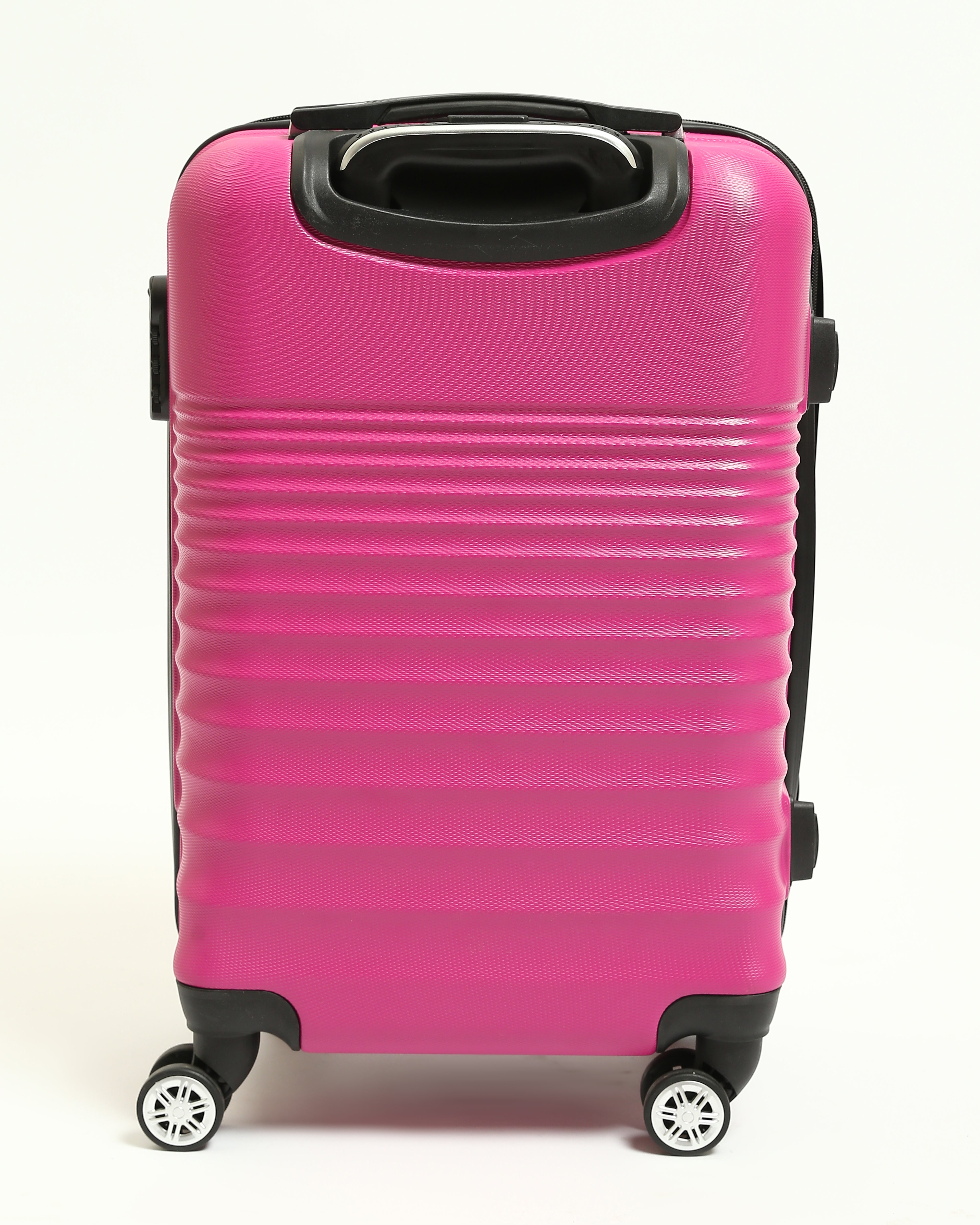 حقيبة سفر CK Premium المصنوعة من السيليكون الصلب - بينك ساخن