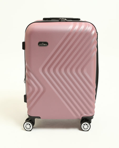 حقيبة سفر صلبة من 7Stars مصنوعة من مزيج من السيليكون والألياف - داستي روز