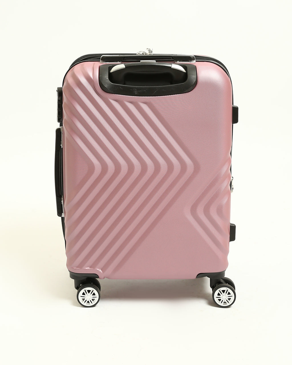 حقيبة سفر صلبة من 7Stars مصنوعة من مزيج من السيليكون والألياف - داستي روز