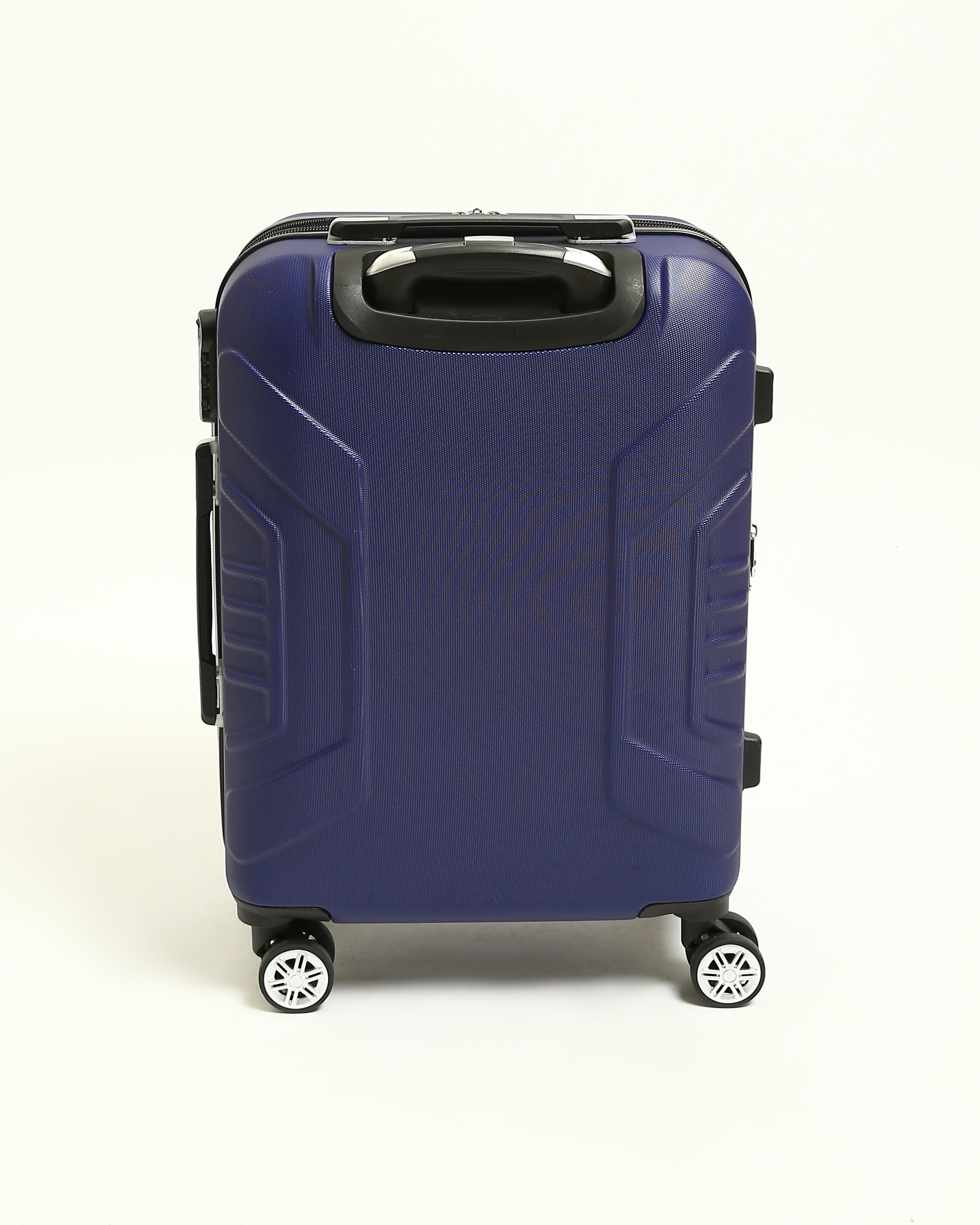 حقيبة سفر صلبة من 7Stars مصنوعة من مزيج من السيليكون والألياف - كحلي