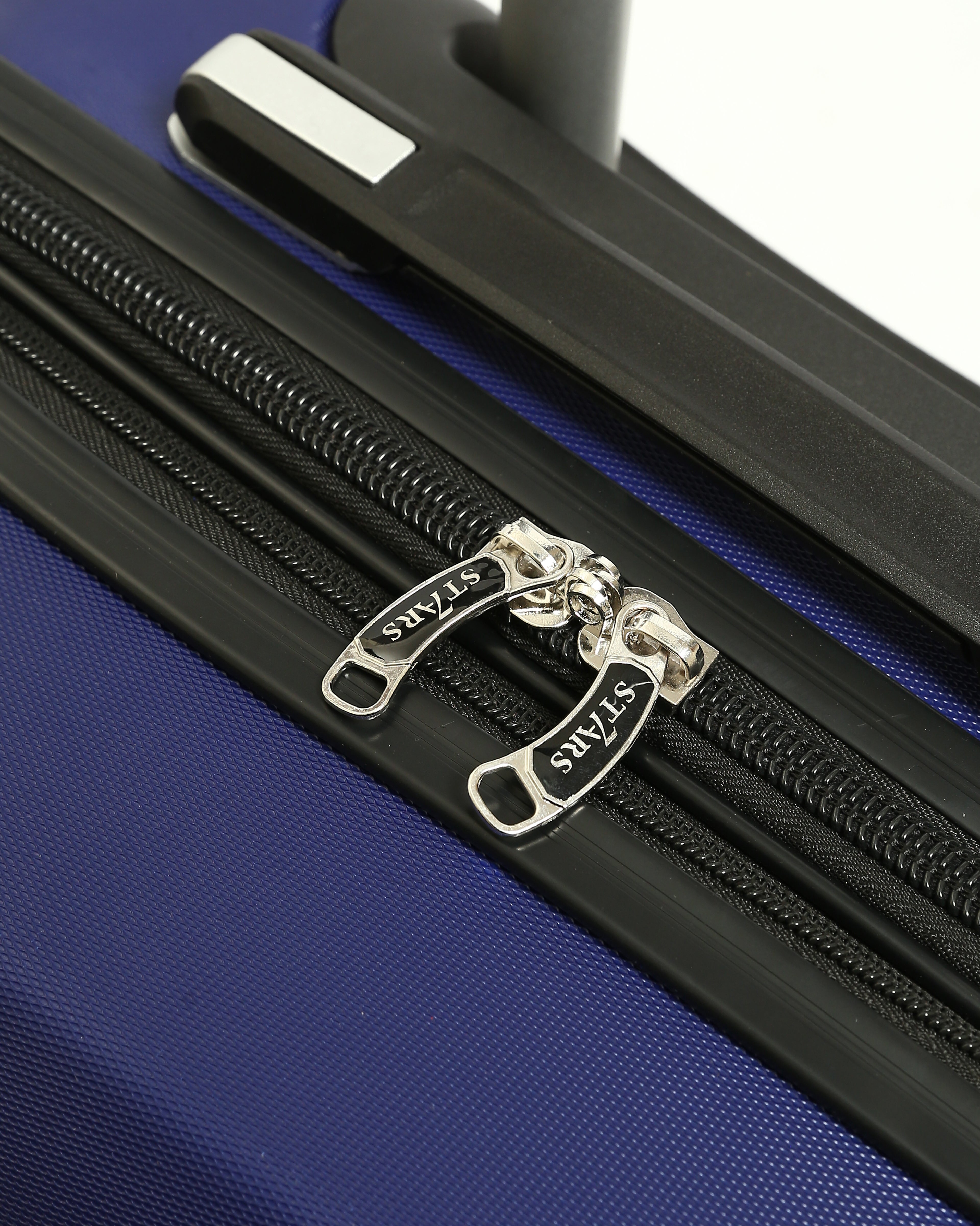 حقيبة سفر صلبة من 7Stars مصنوعة من مزيج من السيليكون والألياف - كحلي