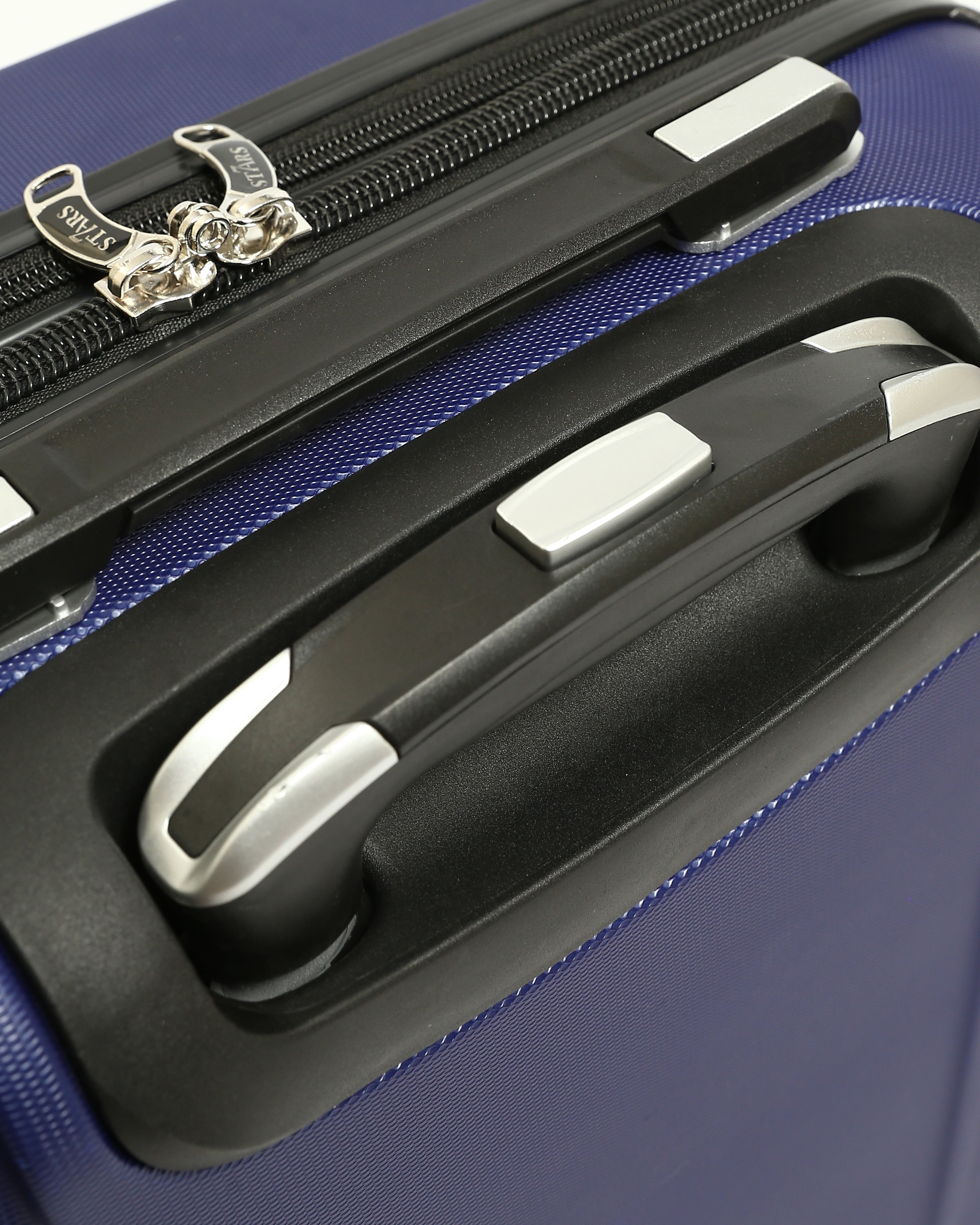 حقيبة سفر صلبة من 7Stars مصنوعة من مزيج من السيليكون والألياف - كحلي