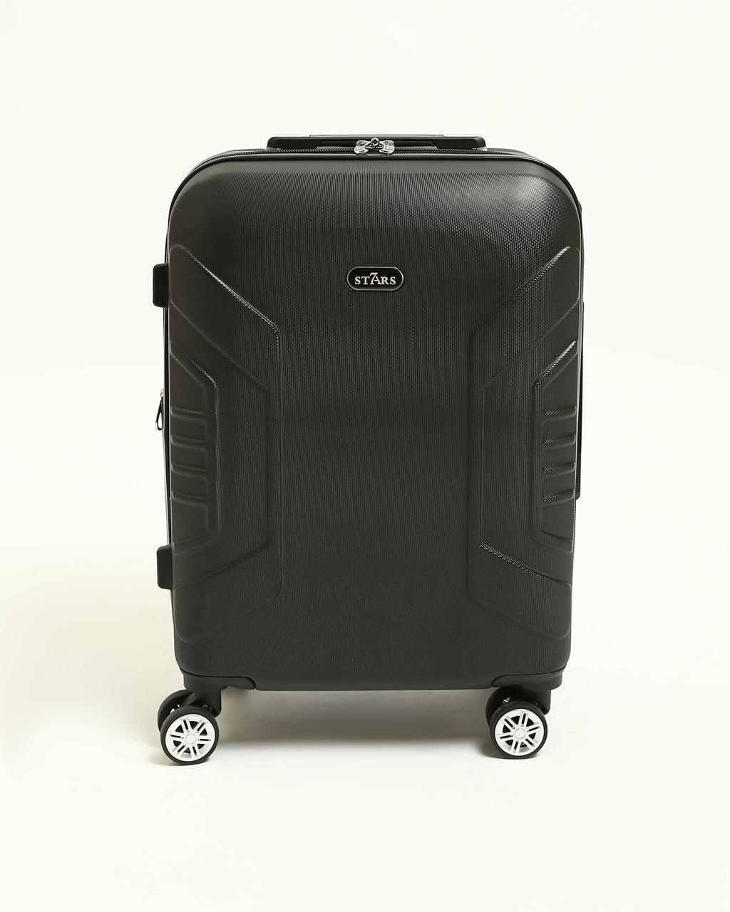 حقيبة سفر صلبة من 7Stars مصنوعة من مزيج من السيليكون والألياف - أسود