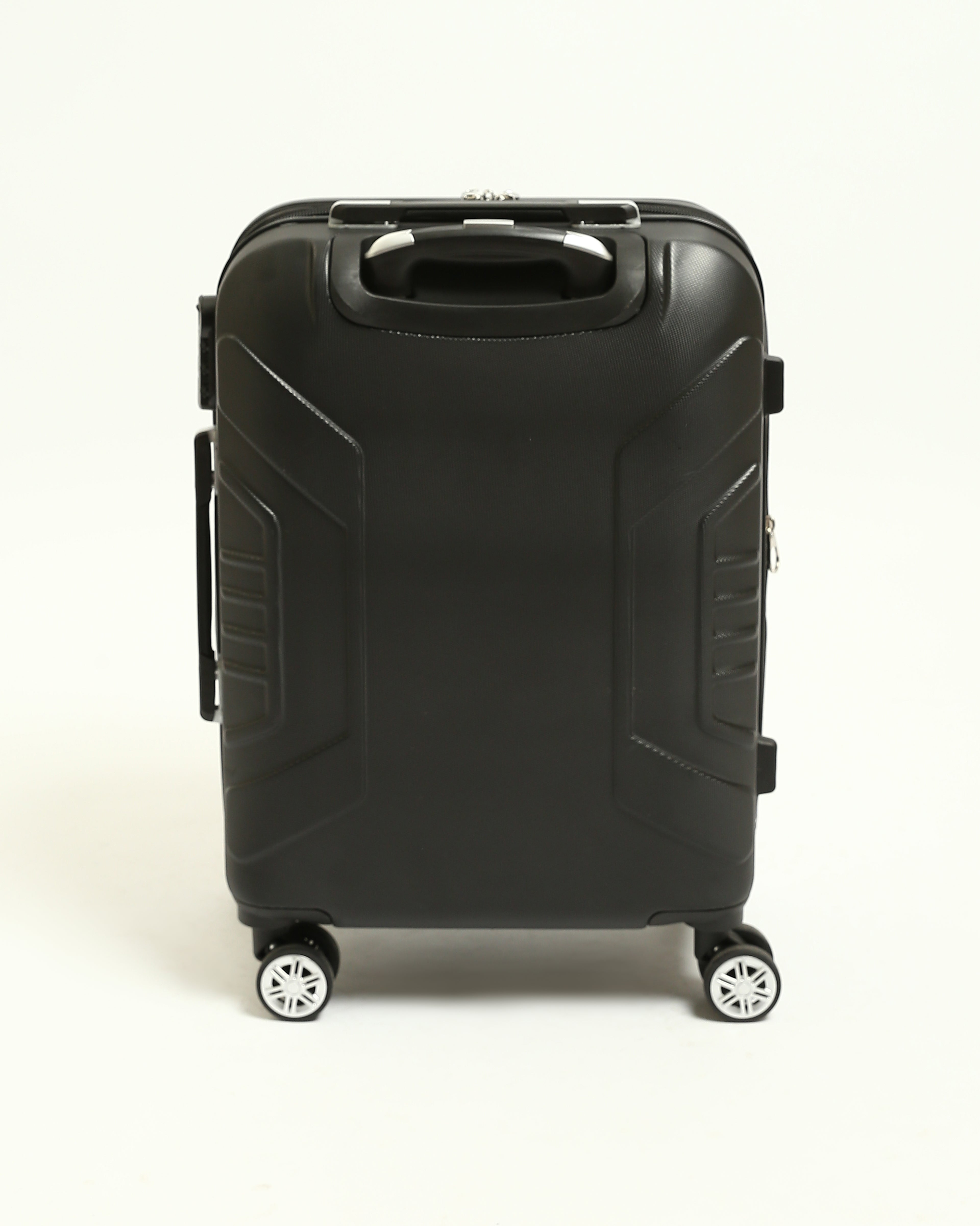 حقيبة سفر صلبة من 7Stars مصنوعة من مزيج من السيليكون والألياف - أسود