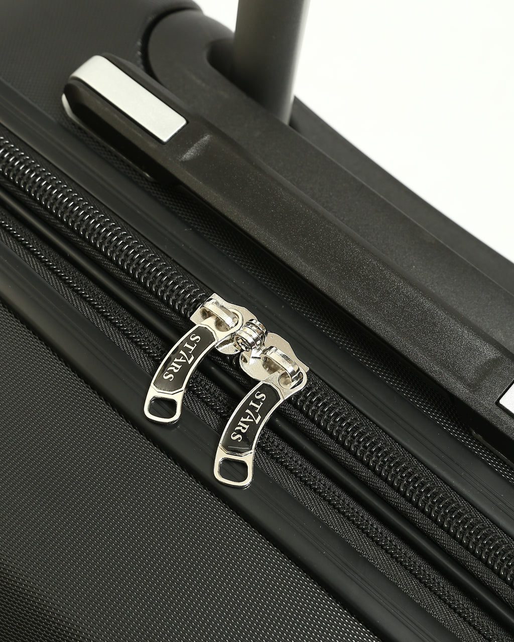 حقيبة سفر صلبة من 7Stars مصنوعة من مزيج من السيليكون والألياف - أسود