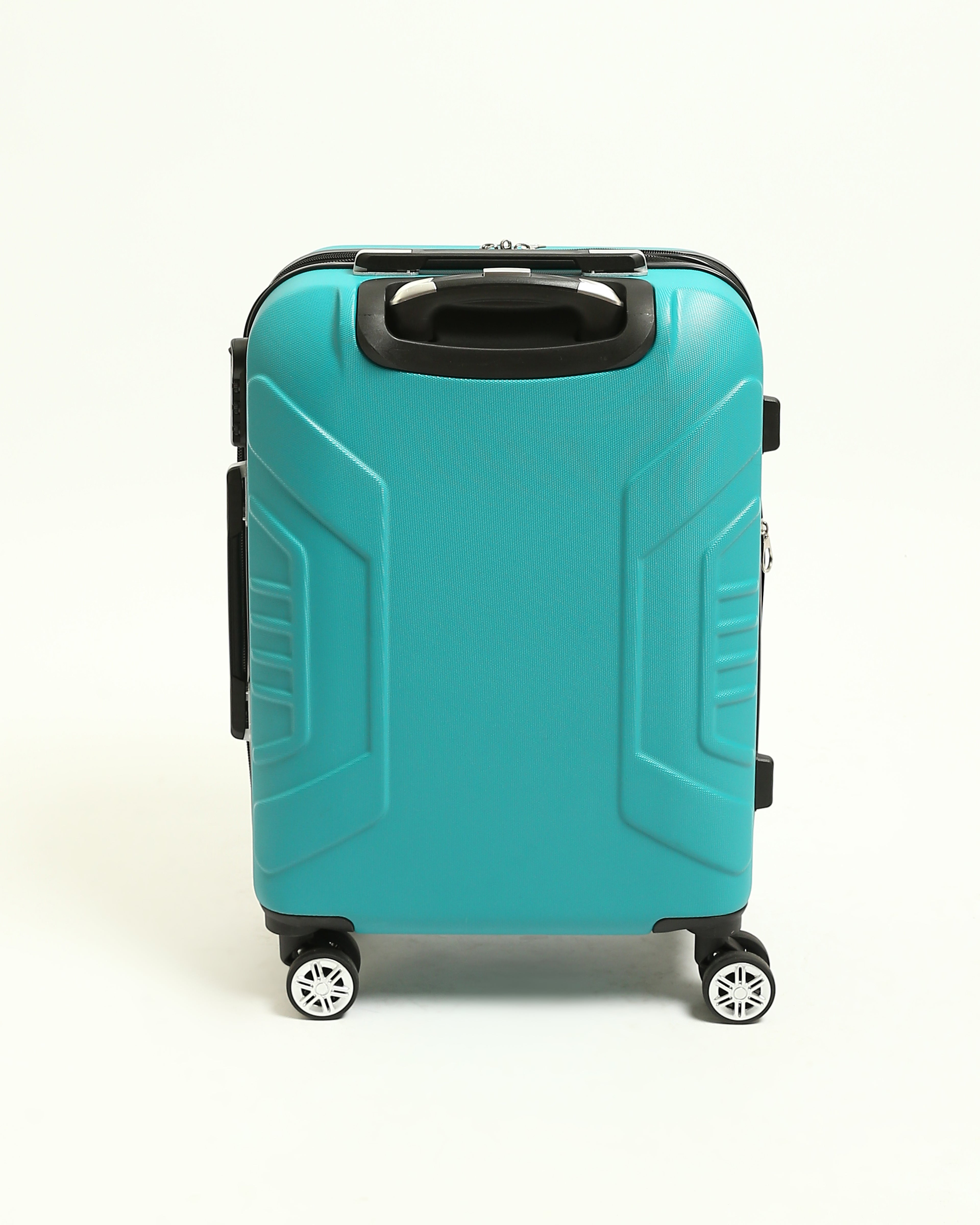 حقيبة سفر صلبة من 7Stars مصنوعة من مزيج من السيليكون والألياف - تركواز