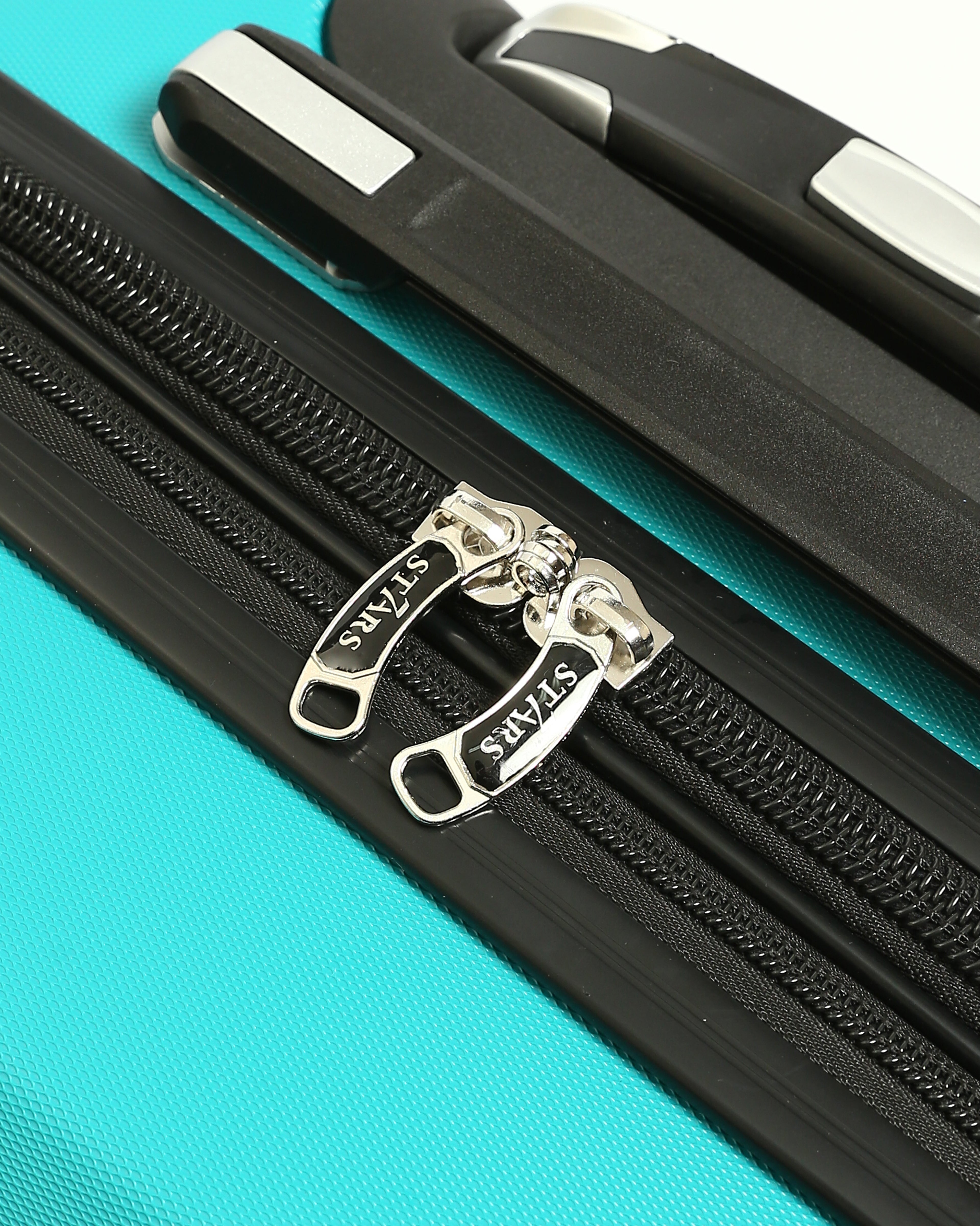 حقيبة سفر صلبة من 7Stars مصنوعة من مزيج من السيليكون والألياف - تركواز