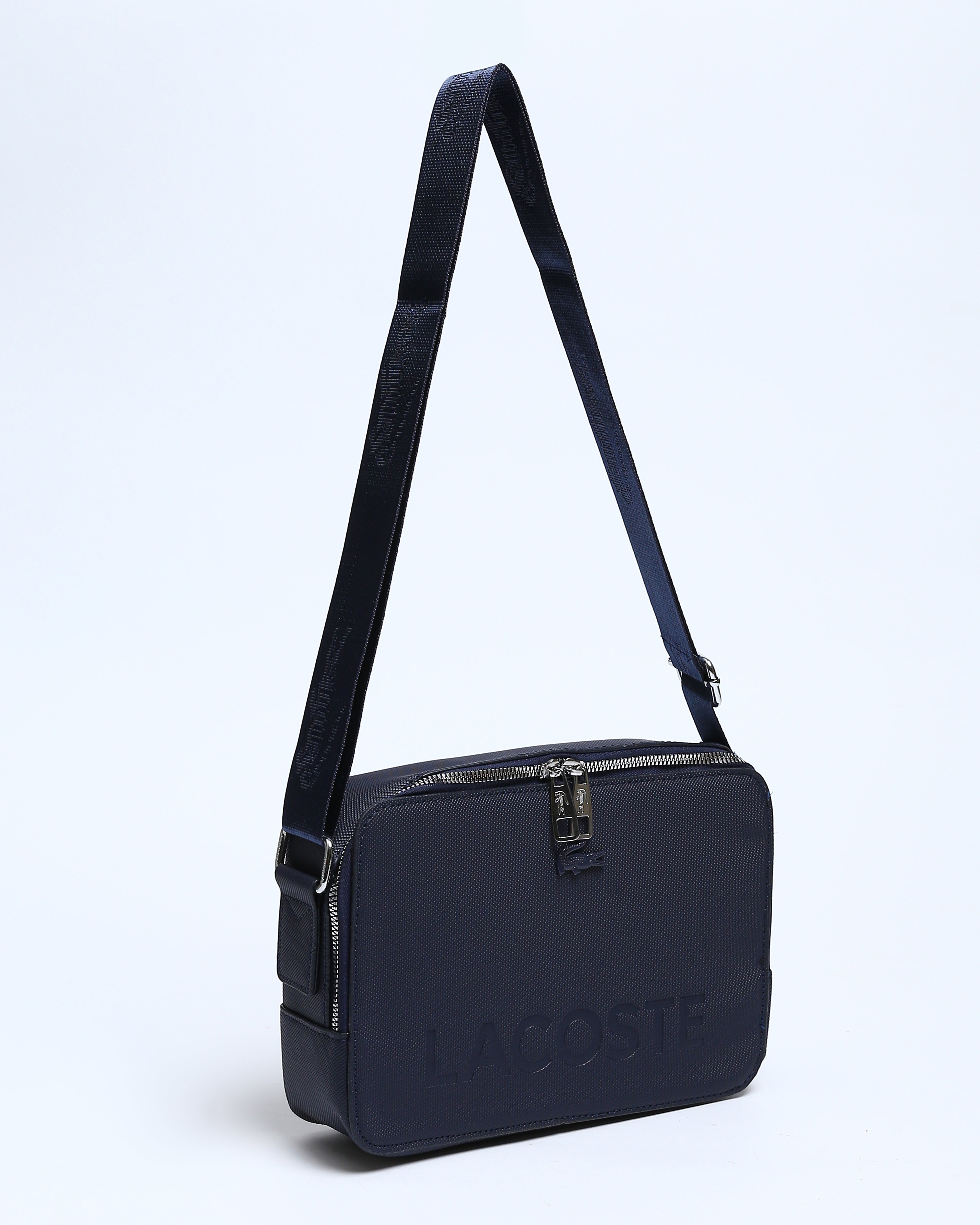 حقيبة لاكوست الأساسية - كحلي كلاسيك