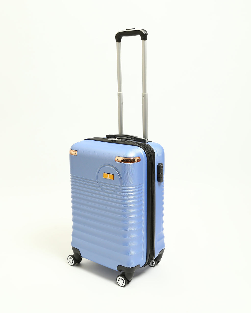 حقيبة سفر CK Premium المصنوعة من السيليكون الصلب - أزرق