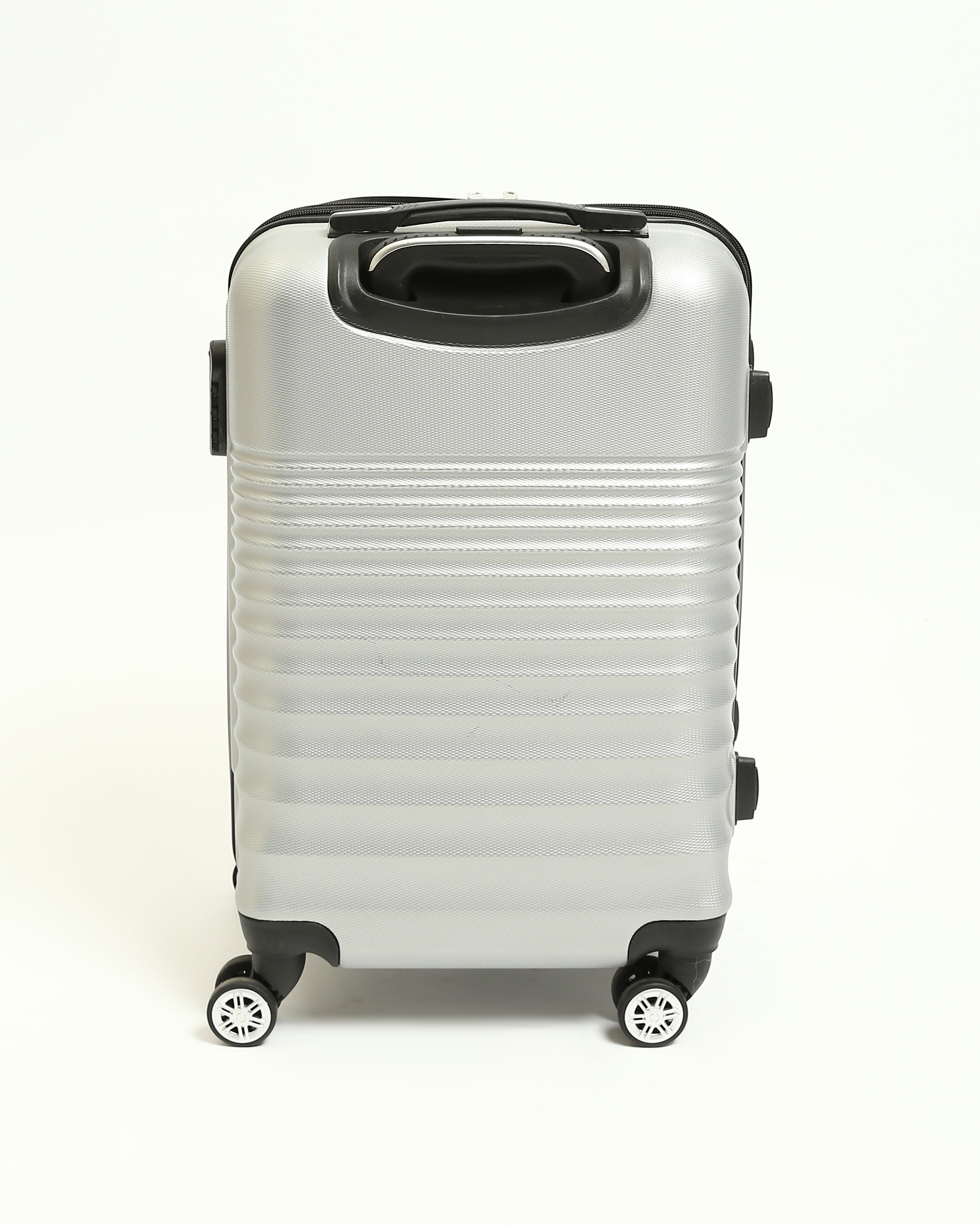 حقيبة سفر CK Premium المصنوعة من السيليكون الصلب - فضي