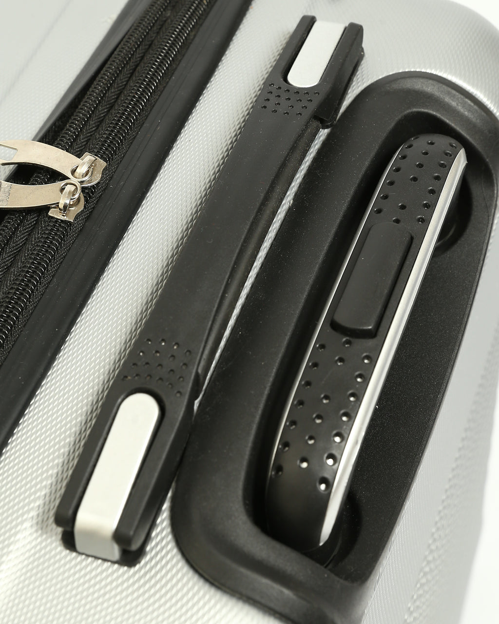 حقيبة سفر CK Premium المصنوعة من السيليكون الصلب - فضي