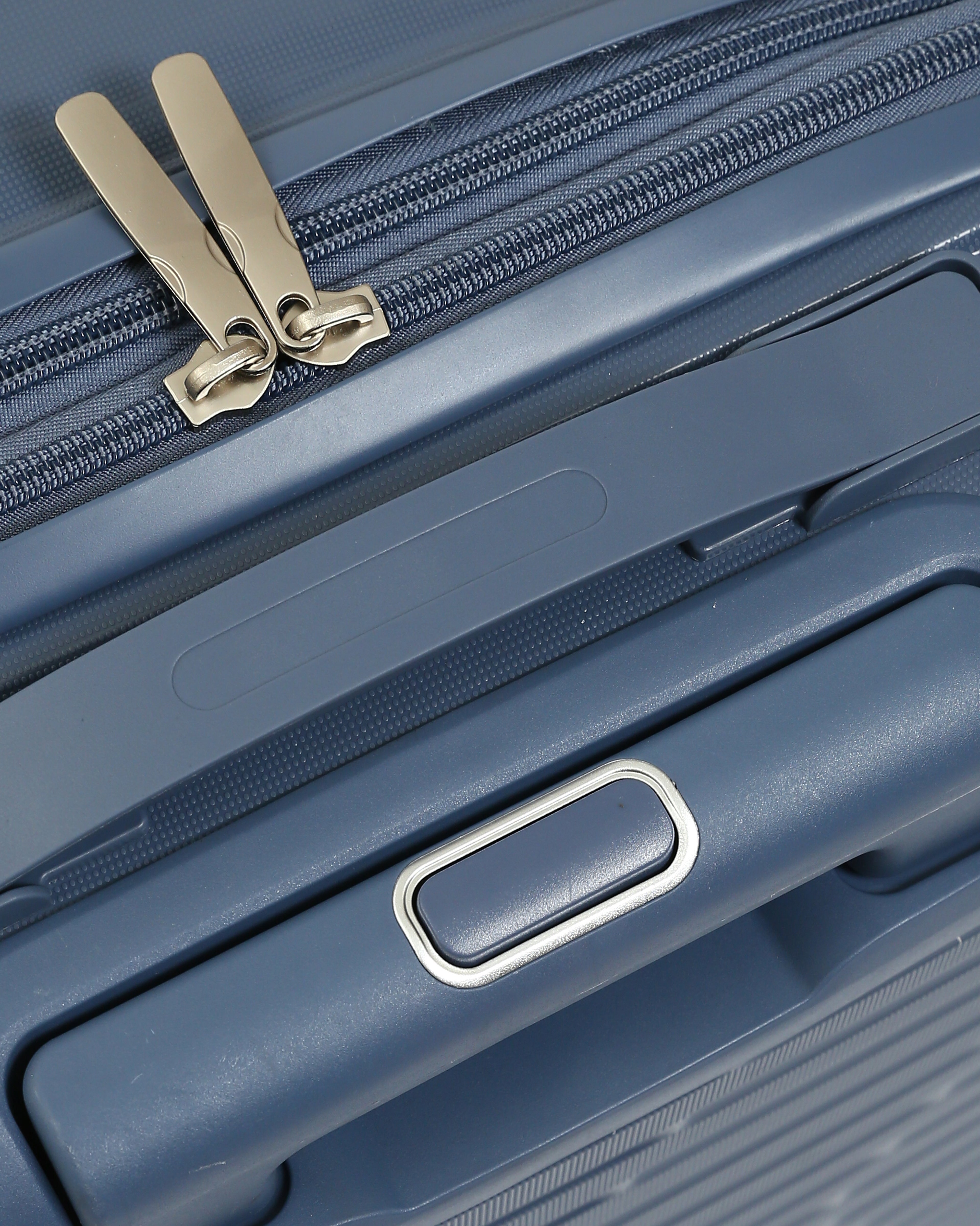 حقيبة سفر ايليت المصنوعة بالكامل من السيليكون - أزرق معدني