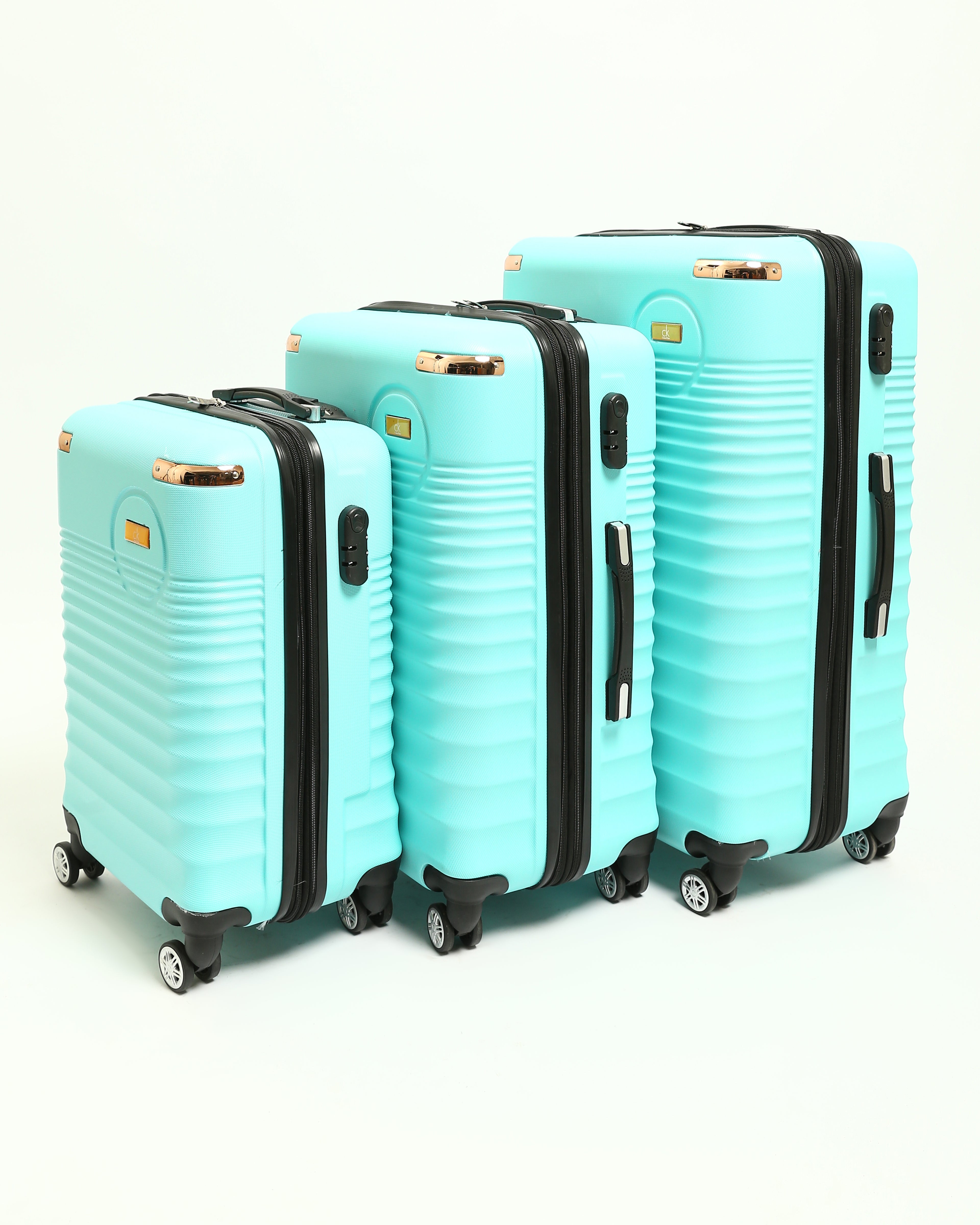 حقيبة سفر CK Premium المصنوعة من السيليكون الصلب - لبني