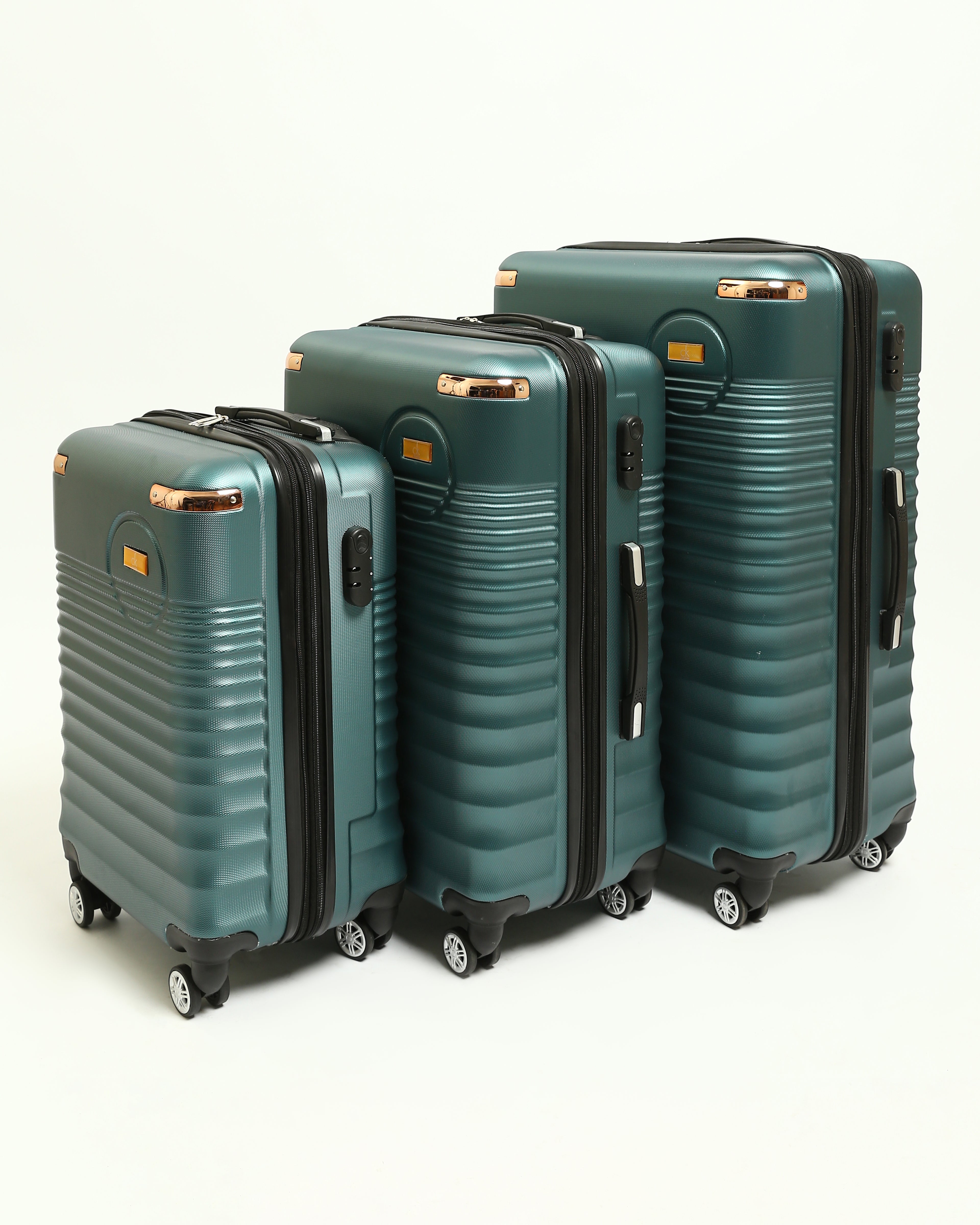 حقيبة سفر CK Premium المصنوعة من السيليكون الصلب - بترولي