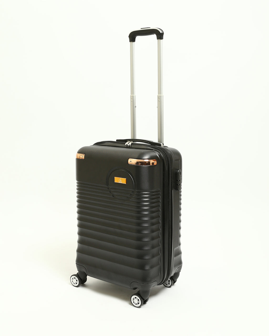 حقيبة سفر CK Premium المصنوعة من السيليكون الصلب - أسود