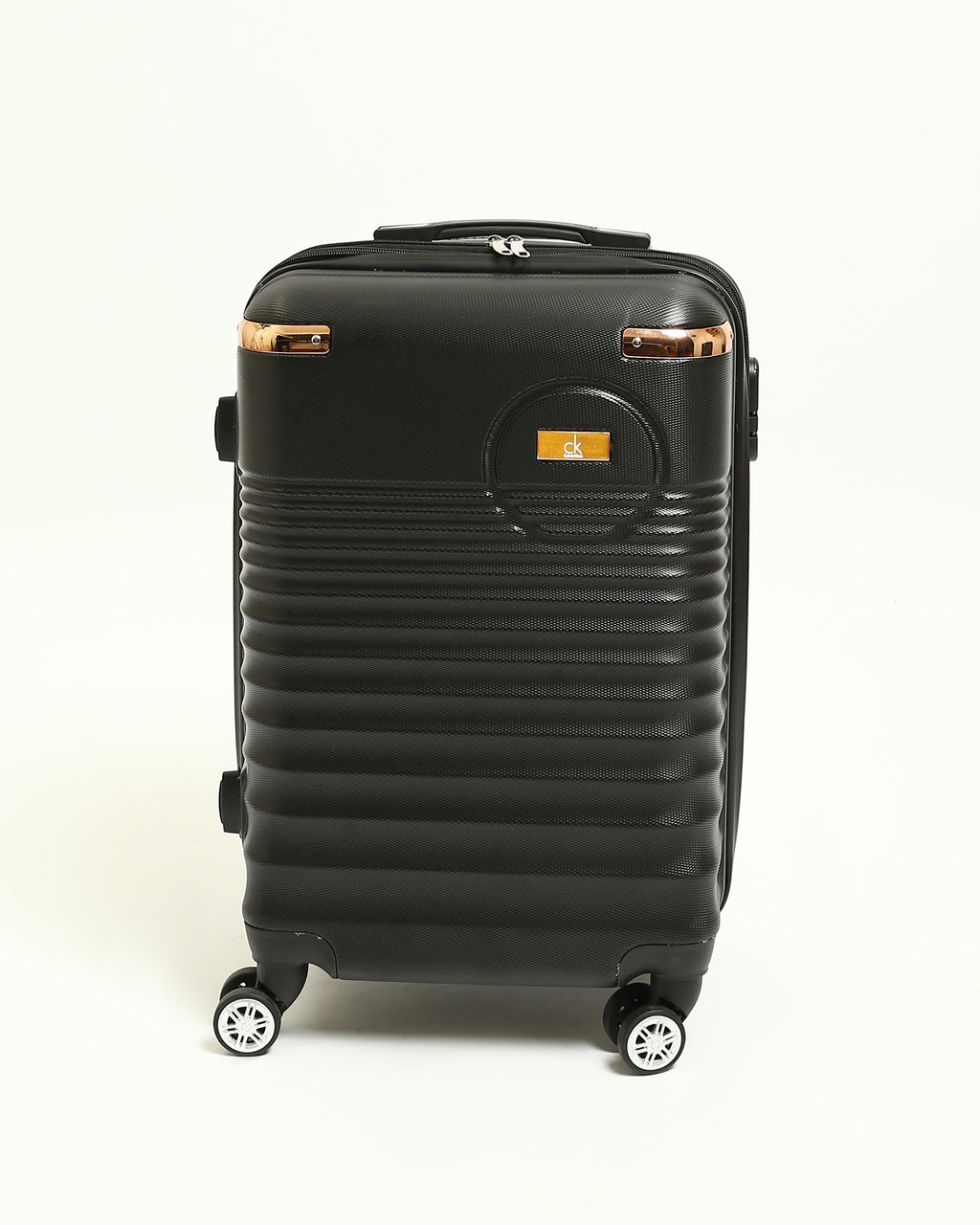 حقيبة سفر CK Premium المصنوعة من السيليكون الصلب - أسود