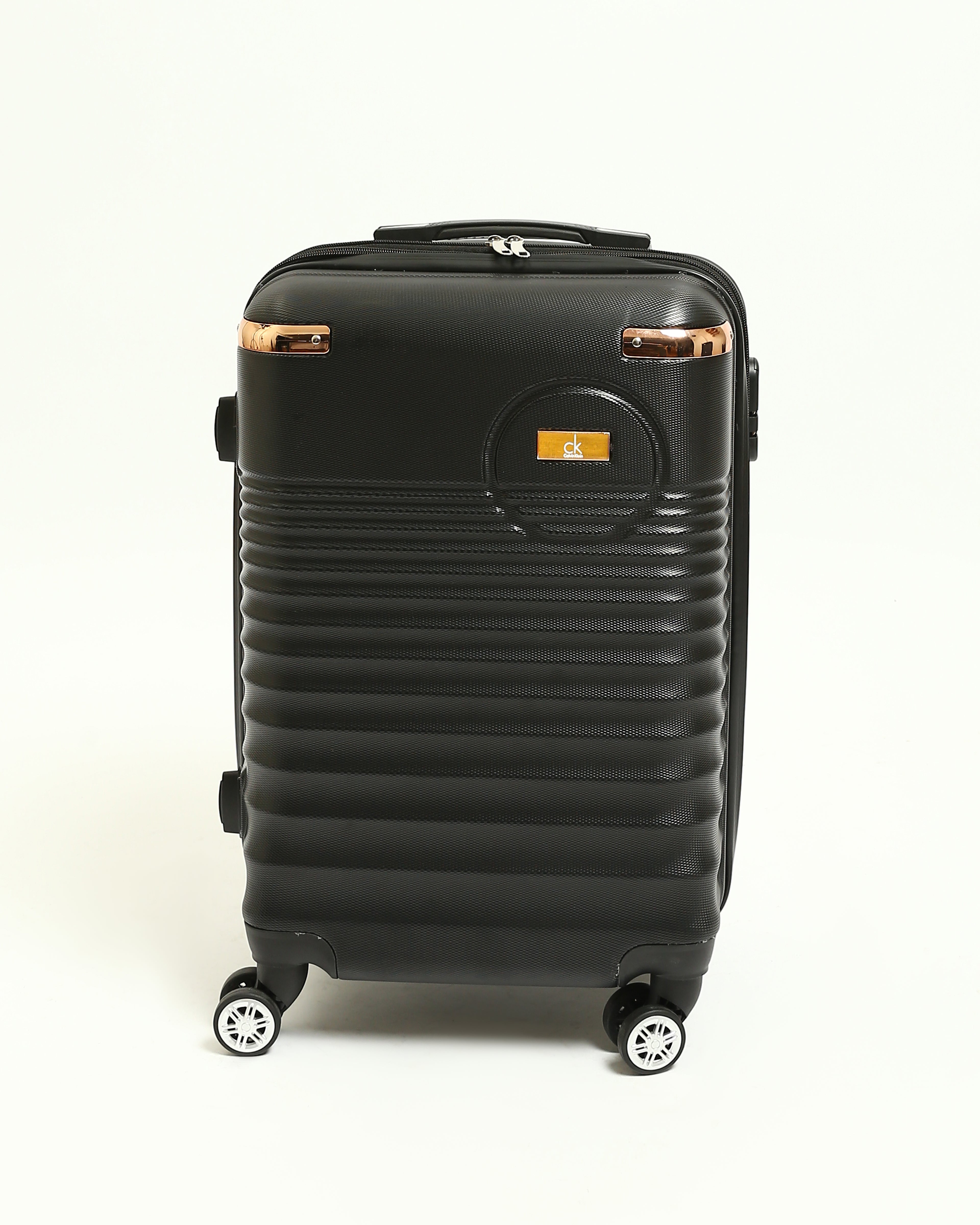 حقيبة سفر CK Premium المصنوعة من السيليكون الصلب - أسود