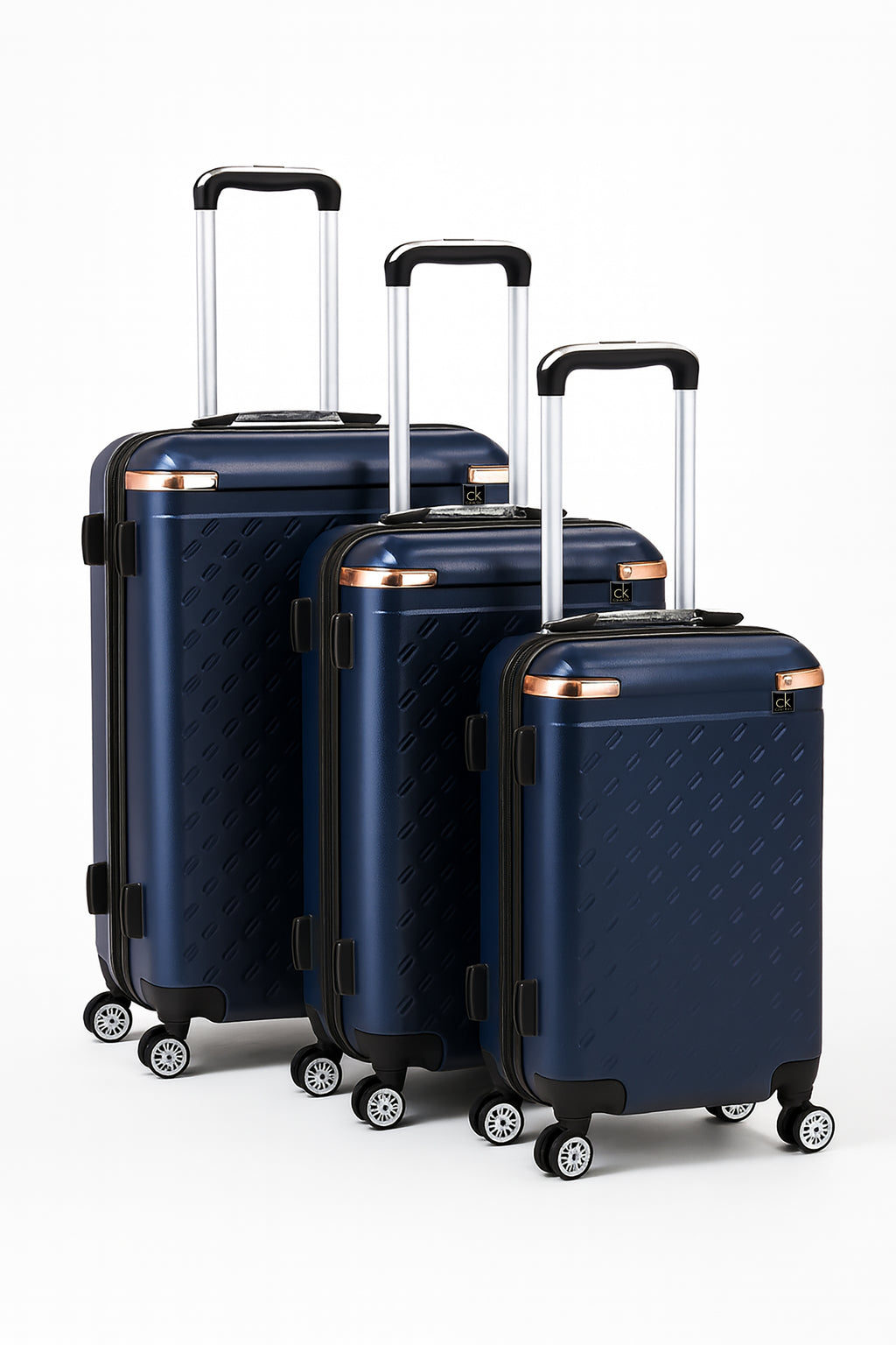 حقيبة سفر CK Premium المصنوعة من السيليكون الصلب - كحلي